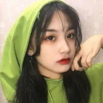 2021款绿色系女生头像,女生头像图片