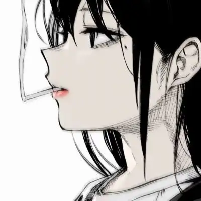 黑白动漫女别讲那些烂俗的诗女生头像我要个性网