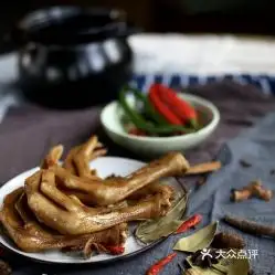 东堂屋精致中原菜的卤鹅掌好不好吃用户评价口味怎么样上海美食卤鹅掌实拍图片大众点评