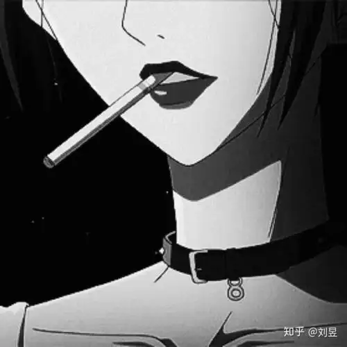 有没有黑白的酷酷的动漫情头