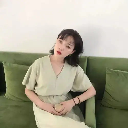 女生头像绿色系个性气质女生头像大全