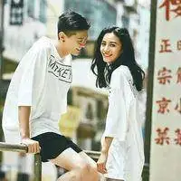港风复古情侣头像一对微信头像图片大全