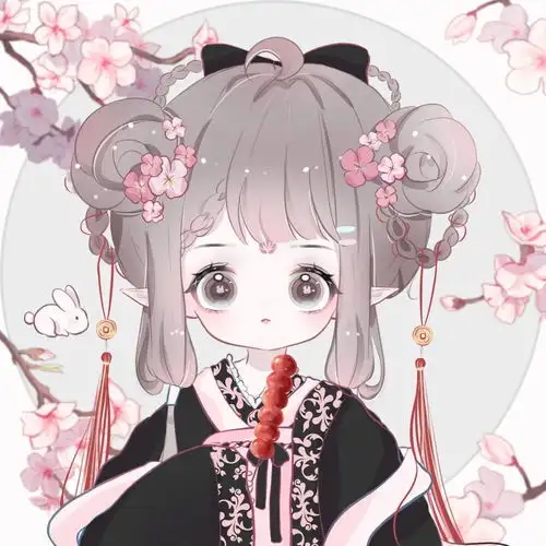 仙气古风女生头像蝴蝶很美,终究蝴蝶飞不过沧海
