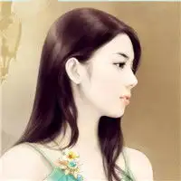 古典手绘图片美女头像,言情风唯美漂亮的女生