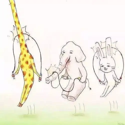 扎心了这可能是有史以来最丑的治愈系ins网红插画