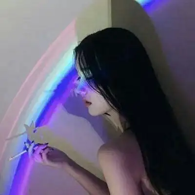 紫色系霸气女头像韩版霸气范高清qq头像