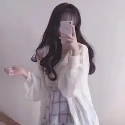 韩系长头发女生头像