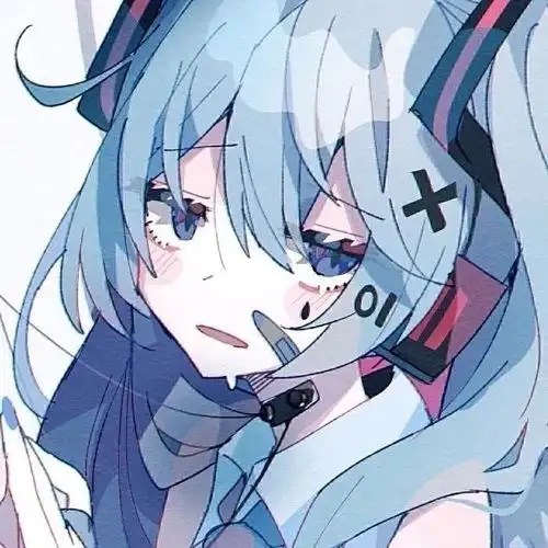 动漫头像蓝色系头像