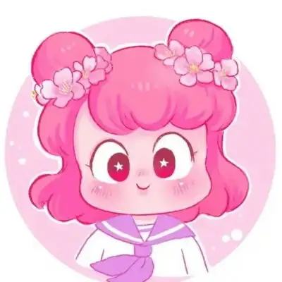 粉色系少女动漫可爱头像