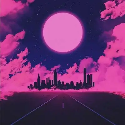 祁安辞紫色系深夜动漫背景图耳微信头像我要个性网