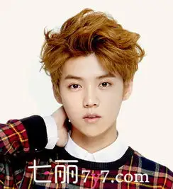 exo鹿晗呆萌系发型图片重返20岁黑色发型更减龄