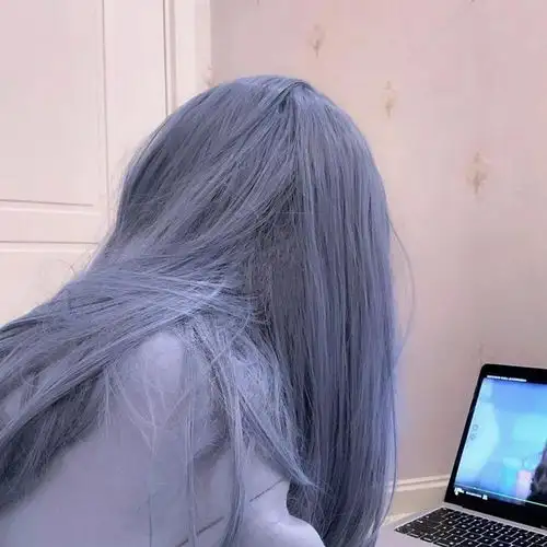 超级好看的蓝色系温柔头像