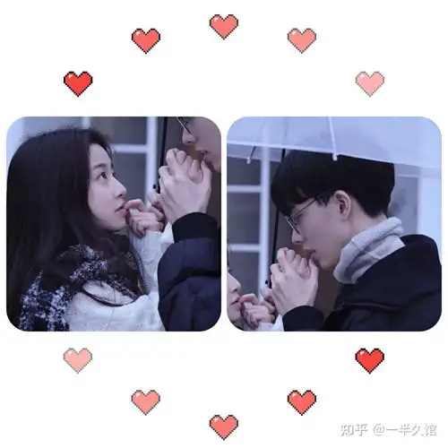 有暖色系真人情侣头像吗