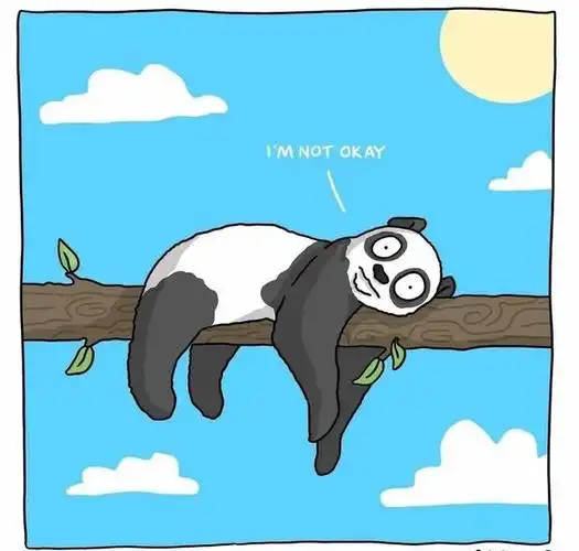 焦虑图片卡通带字焦虑图片大全可爱卡通