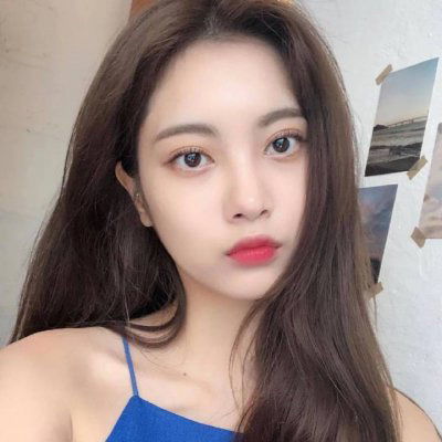 蓝色控女生头像清新自然蓝色系优美头像图片女