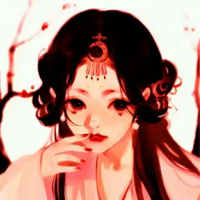 动漫头像女古风唯美淡雅忧伤动漫头像