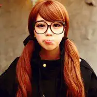 吃货少女粉色韩系头像微信头像图片大全