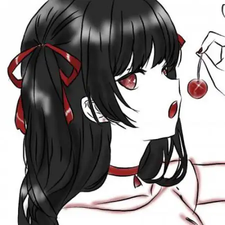 女生头像动漫冷酷,红色系个性日系风