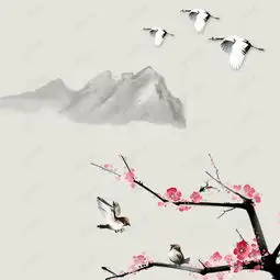 古风水墨画电商淘宝主图背景图片免费下载主图直通车psd千库网图片编号5415258