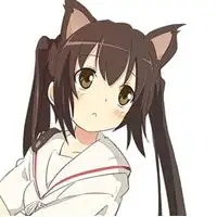 qq头像卡通有猫耳霸气点的男女不限,有尾巴最好