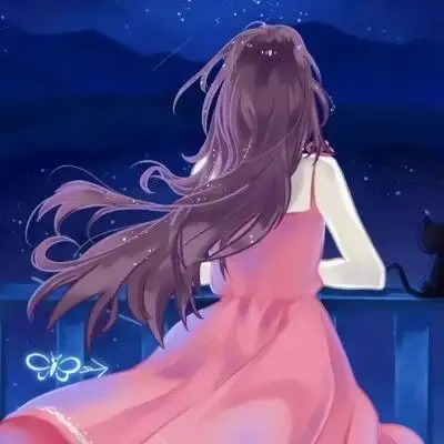 一组仙气超级飘飘的动漫女头