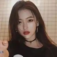 qq头像韩国女生短发韩系短发女生qq头像