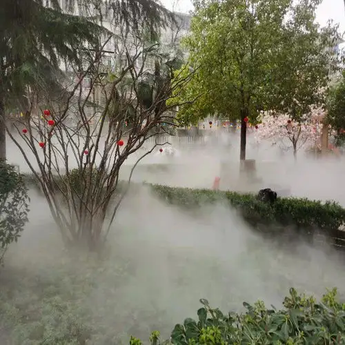 淮安假山景观人造雾房地产冷雾系统智能型