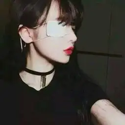 黑色霸气女生头像非主流美女头像