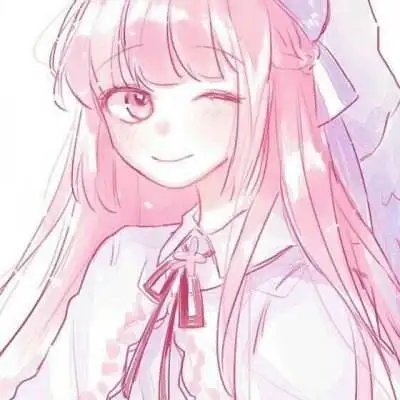 头像粉色系软妹头像