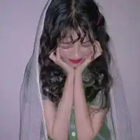 绿色头像潮女比较潮的绿色系女生头像
