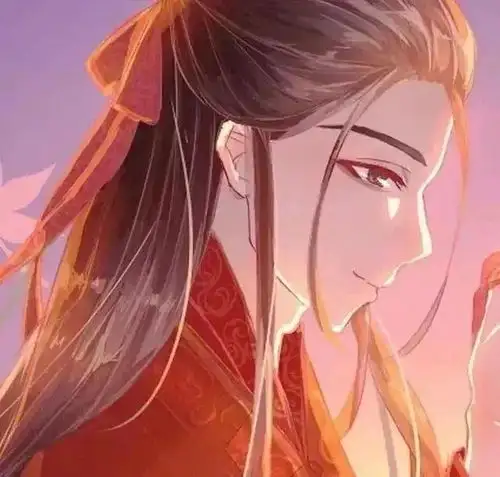 超仙的红色系动漫情头许你凤冠霞帔,红妆十里