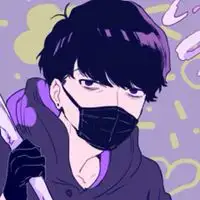 二次元卡通男生头像冷酷帅气未曾有人能暖我心