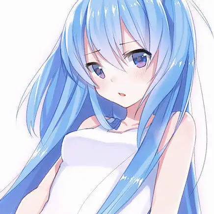 超治愈的蓝色系头像