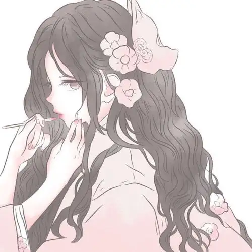 闺蜜头像古风动漫可爱两人唯美
