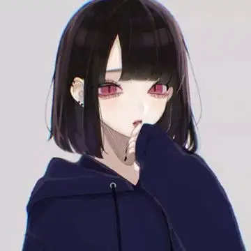 2021动漫短发女生高冷头像,卡通头像图片