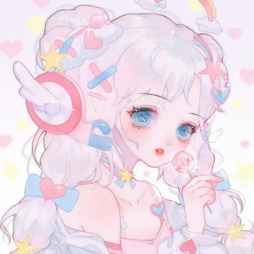 女生二次元系列头像可爱系