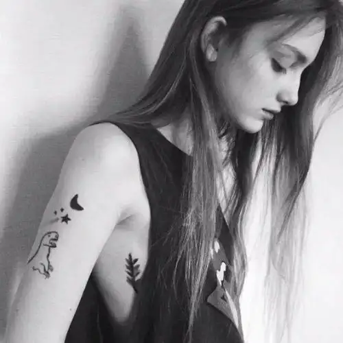 黑白系列欧美风头像图集