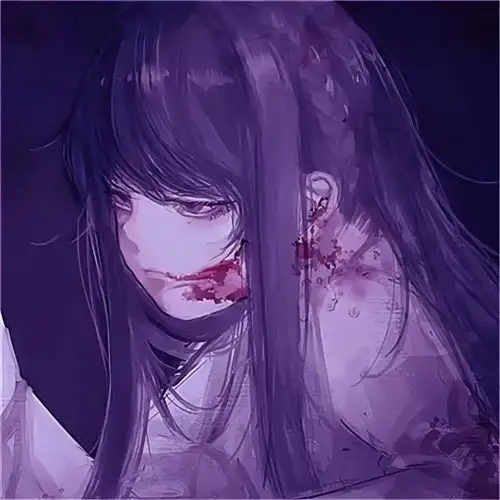 暗黑丧系动漫女头