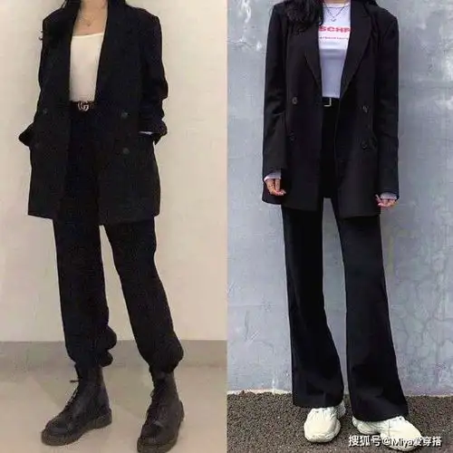 黑色系怎么穿才不丧这3个法则又a又飒,主要是藏肉显高挑