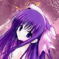 紫色系霸气女头像微信头像图片大全