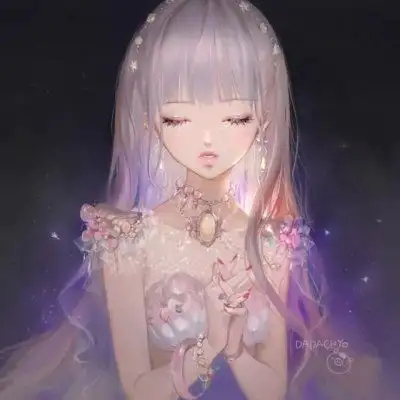 白苏二次元古风女头