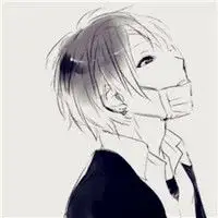 二次元黑白帅哥头像,喜欢换头像就换吧