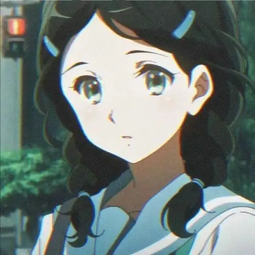 动漫头像蓝色系的动漫女头