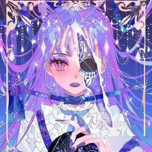 紫色系头像活着才是硬道理