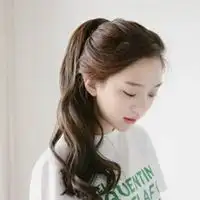 qq头像马尾辫女生头像扎马尾巴的女生可爱qq头像