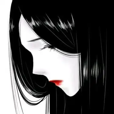微信头像女动漫霸气时尚卡通微丧头像女