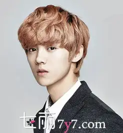 exo鹿晗呆萌系发型图片重返20岁黑色发型更减龄