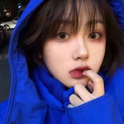蓝色系女生头像不管什么关系淡了咱就散