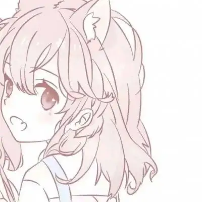 少女心动漫头像二次元萝莉头像粉色系