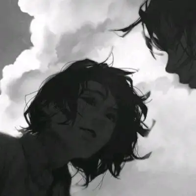 动漫真人情侣头像